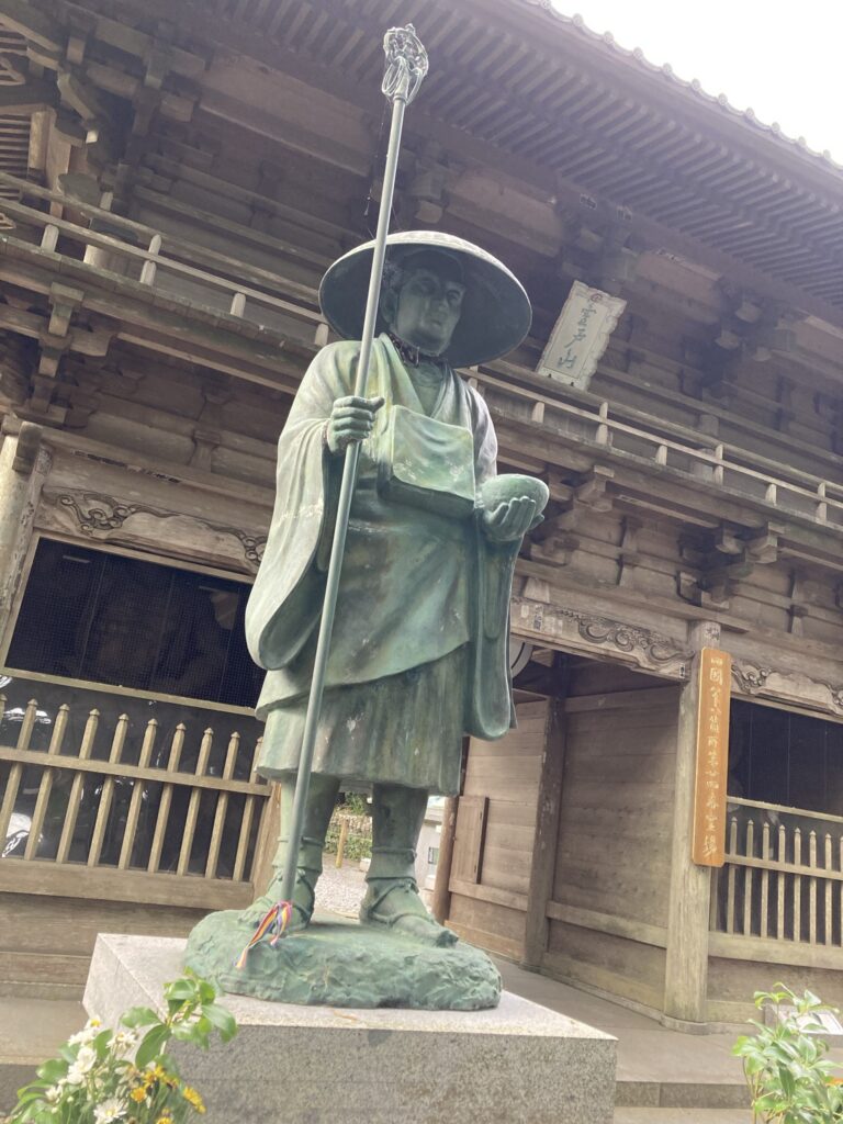 最御崎寺の弘法大師像