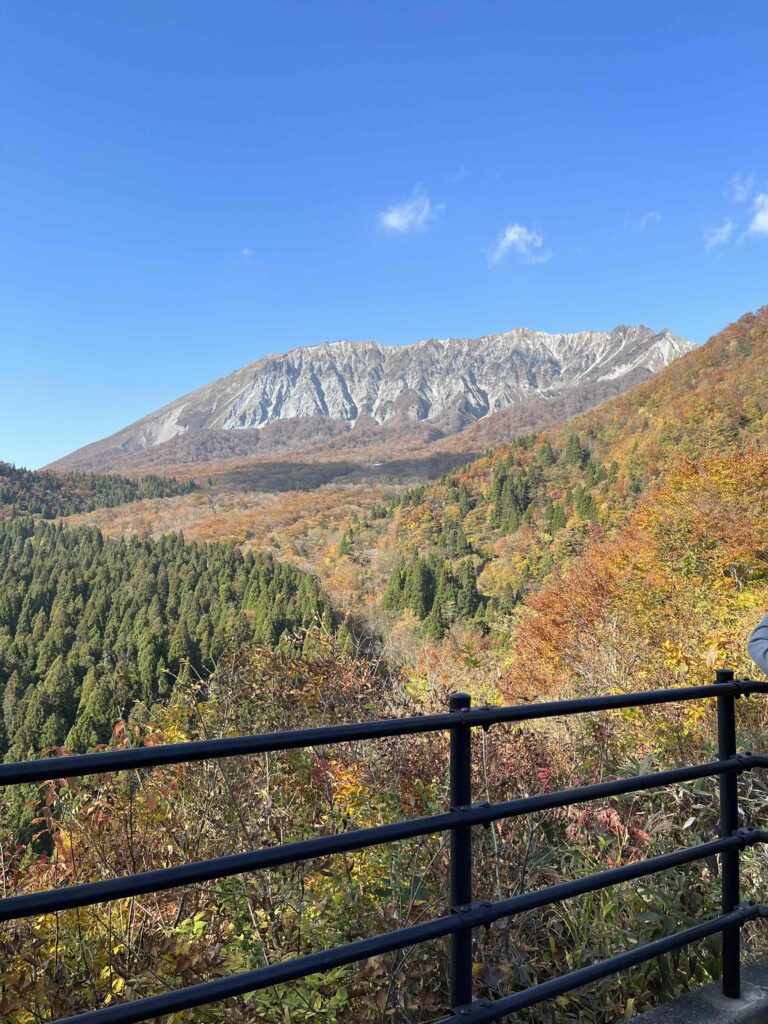 紅葉の大山