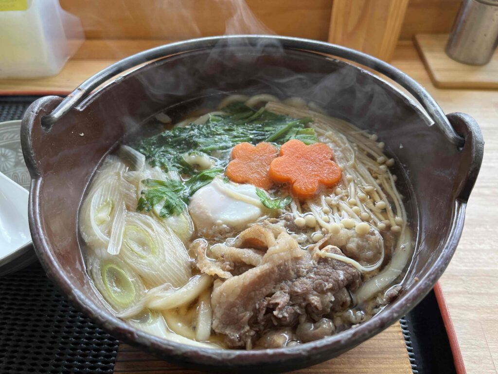 鍋焼きうどん